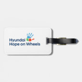 Hyundai Hope on Wheels Bagage Label (Achterkant horizontaal)