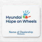 Hyundai Hope On Wheels Customizable Mousepad Muismat (Voorkant)