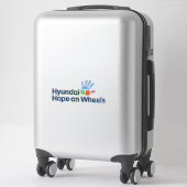 Hyundai Hope on Wheels Extra Groot Sticker (Koffer)