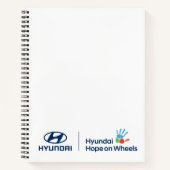 Hyundai & Hope on Wheels Notebook Notitieboek (Voorkant)
