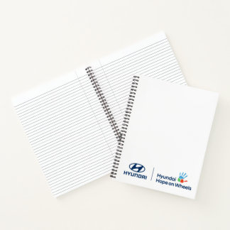 Hyundai & Hope on Wheels Notebook Notitieboek
