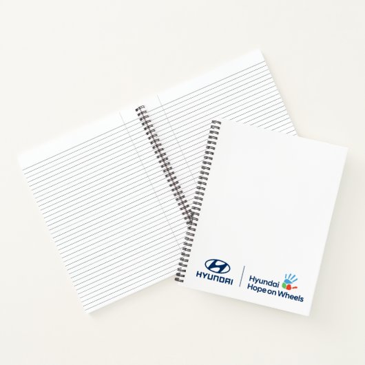 Hyundai & Hope on Wheels Notitieboek (Binnen)