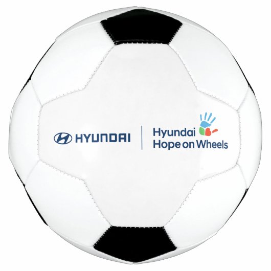 Hyundai & Hope on Wheels Soccer Ball Voetbal (Voorkant)