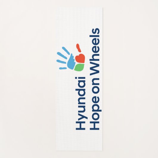 Hyundai Hope on Wheels Yoga Matt Yogamat (Voorkant)