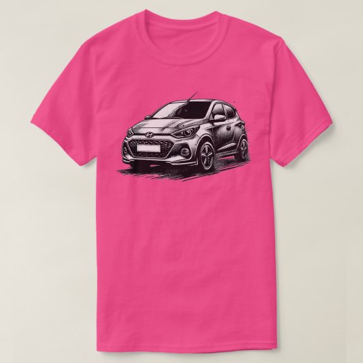 Hyundai i10 9 t-shirt (Design voorkant)