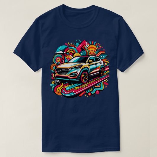 Hyundai Tucson 10 T-shirt (Design voorkant)