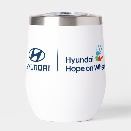 Hyundai x Hope on Wheels Tumbler (Voorkant)