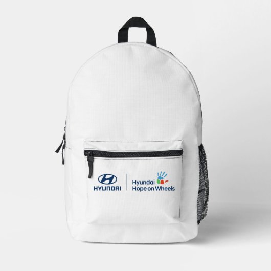 Hyundai x Hyundai Hope on Wheels Backpack Bedrukte Rugzak (Voorkant)