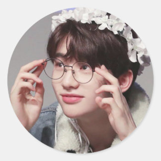 Hyunjin Ronde Sticker