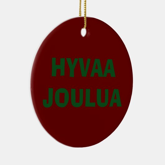 HYVAA JOULUA/BEAUTIFUL ORNAMENT TERUG VAN FINS (Rechts)