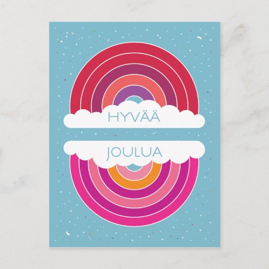 Hyvää Joulua Briefkaart (Voorkant)