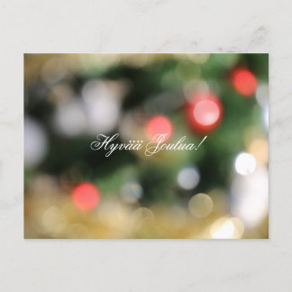 "Hyvää Joulua" Fins kerstBriefkaart Briefkaart