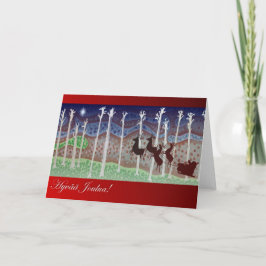 Hyvää Joulua - Finse Kerstmis Feestdagen Kaart