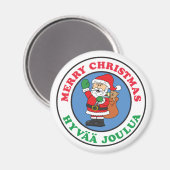 Hyvaa Joulua Magneet (Voorkant / Achterkant)