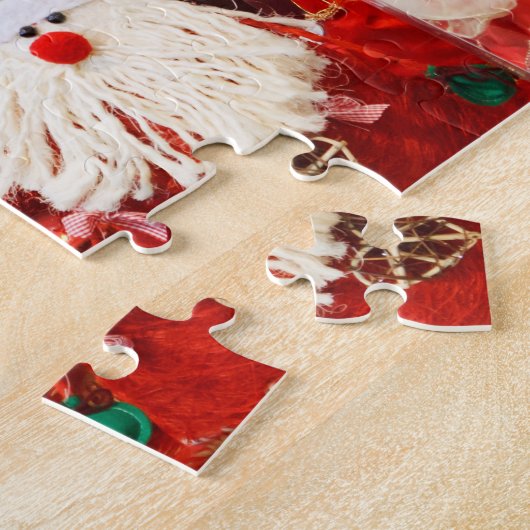 Hyvää joulua! Vrolijk kerstfeest in de Finse wf Legpuzzel (Zijkant)