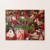 Hyvää joulua! Vrolijk kerstfeest in Finse gf Legpuzzel (Horizontaal)