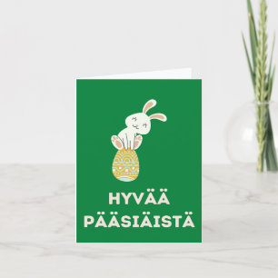 Hyvää Pääsiäistä, Fins Happy Easter Kaart