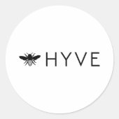 HYVE RONDE STICKER (Voorkant)