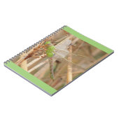 I1 Groene Dragonfly Notitieboek (Linkerzijde)
