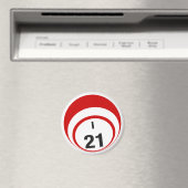 I21 bingobal koelkastmagneet magneet (Insitu (Vaatwasser))