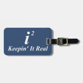 i2 Keepin' It Real Bagagelabel (Voorkant horizontaal)