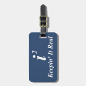 i2 Keepin' It Real Bagagelabel (Voorkant verticaal)