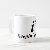 i2 Keepin' It Real Koffiemok (Voorkant links)