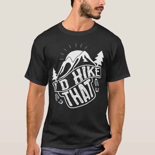 I39D Wandel Daar Grappig T-shirt (Voorkant)