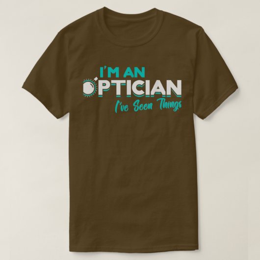 I39m Optometrist Eye Doctor Optom T-shirt (Design voorkant)