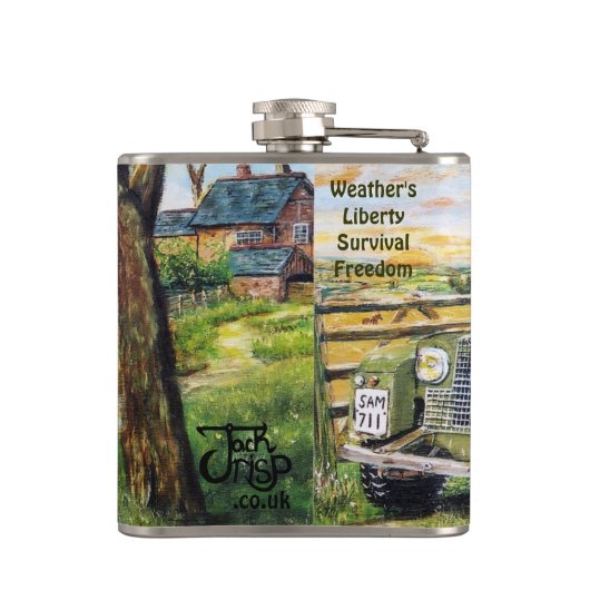 I77 ml Hip-kolf Heupfles (Achterkant)