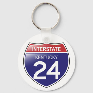 I-24 Kentucky Sleutelhanger