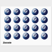 I 26 BINGO BALL RONDE STICKER (Vel)