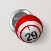 I 29 bingo knoop ronde button 5,7 cm (Voorkant /achterkant)