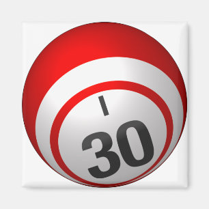 I 30 bingobalmagneet magneet