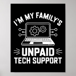 I'm Mijn gezin's Onbetaalde technische ond Poster