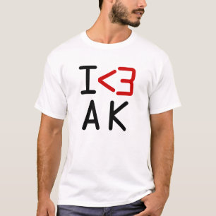 I < 3 AK T-SHIRT