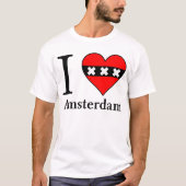 I <3 Amsterdam T-shirt (Voorkant)