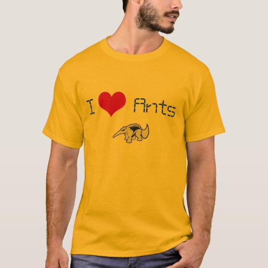 I <3 Ants T-shirt (Voorkant)