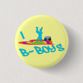I <3 B-Boys Button (Voorkant)