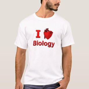 I <3 Biologie T-shirt