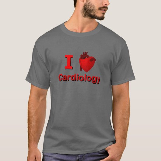 I <3 Cardiologie T-shirt (Voorkant)