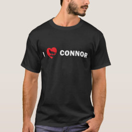 I <3 Connor Shirt Black