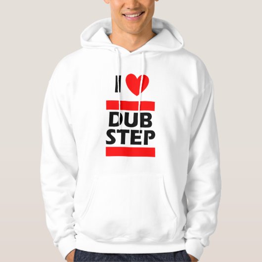 I <3 Dubstep Hoodie (Voorkant)