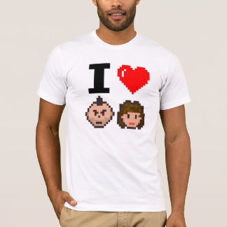 I <3 Extra liften TV T-shirt