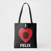 I <3 Felix Tas (donker) (Voorkant)