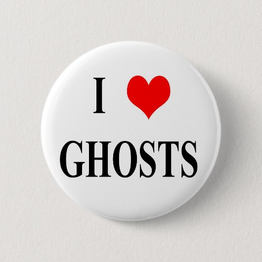 I < 3 hosts ronde button 5,7 cm (Voorkant)