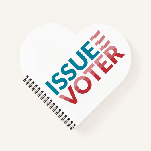 I <3 IssueVoter Notitieboek (Voorkant)