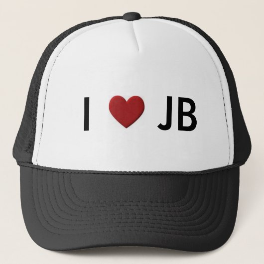 I <3 JB pet (Voorkant)