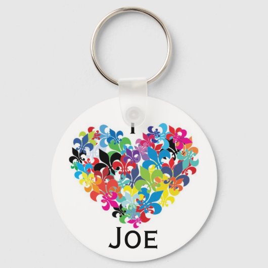 I <3 Joe Sleutelhanger (Voorkant)