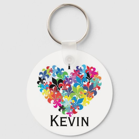 I <3 Kevin Sleutelhanger (Voorkant)
